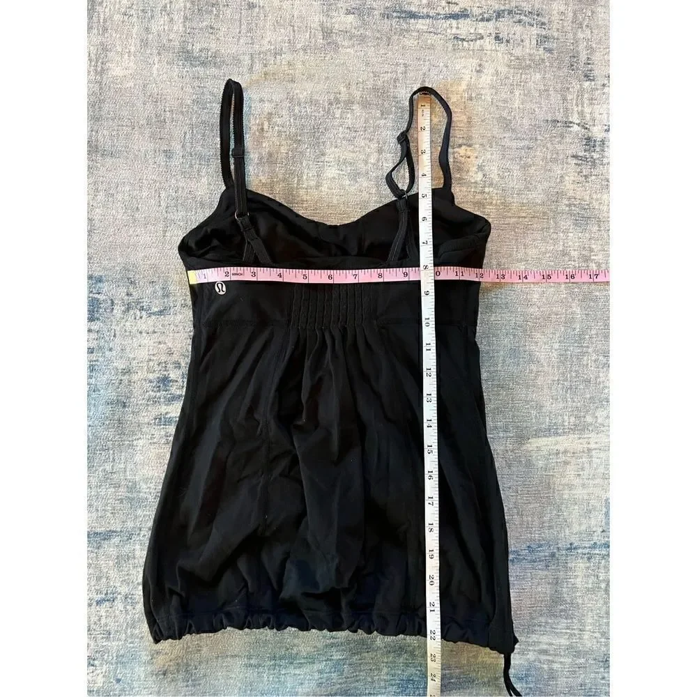 Lululemon Black Fouette Dance Athletic Tank Size 4